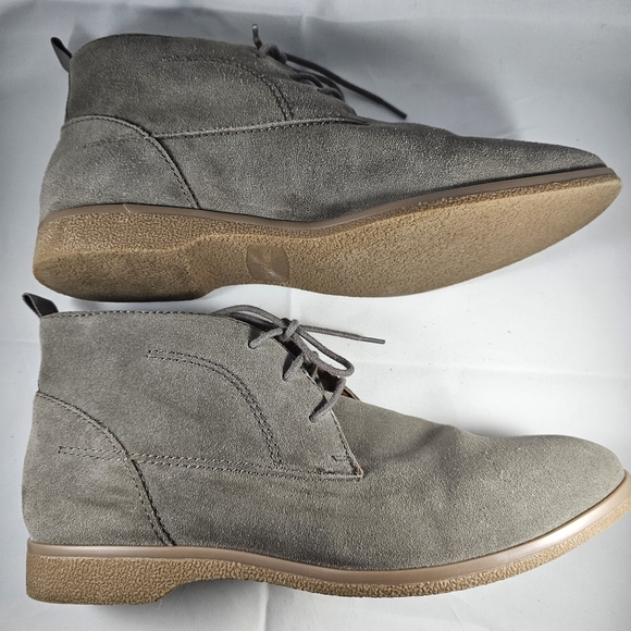 Franco Sarto Womens Taupe Suede Ankle Boots Size 10 M - Picture 12 of 14